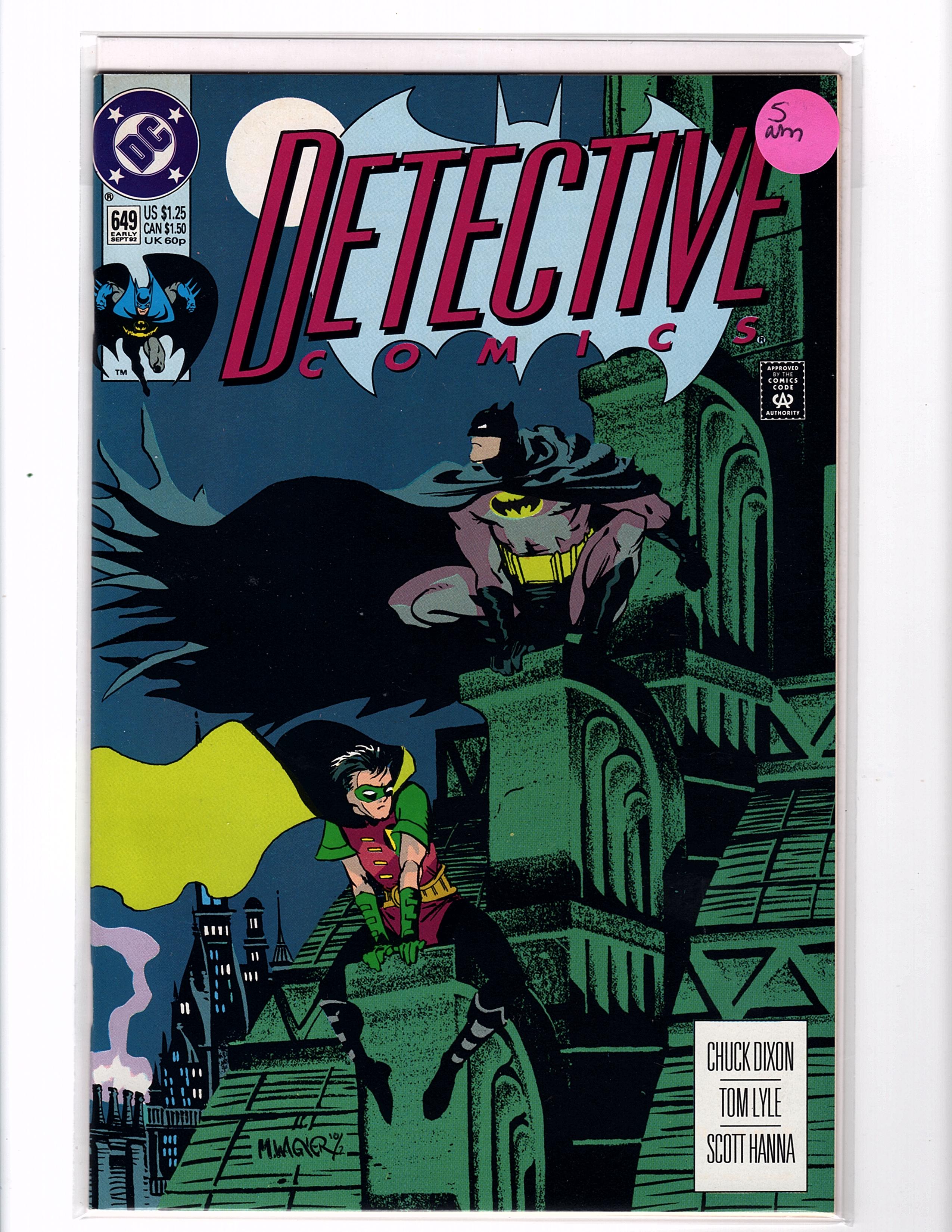 Detective Comics 649 Malled Detective Comics 649 Malled